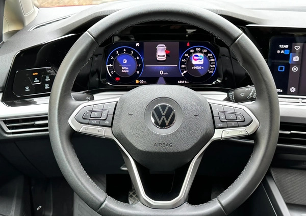 Volkswagen Golf cena 85800 przebieg: 43355, rok produkcji 2022 z Grudziądz małe 211